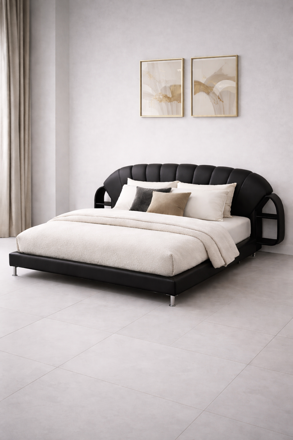 LunaShell Luxury Bed