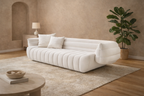 Ivory Haven Sofa - 3 Seater
