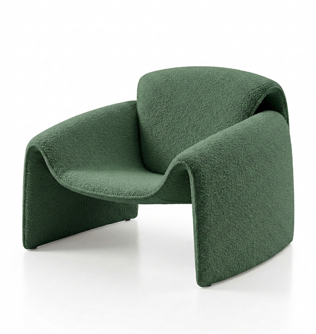 Verdant Arc Lounge Chair