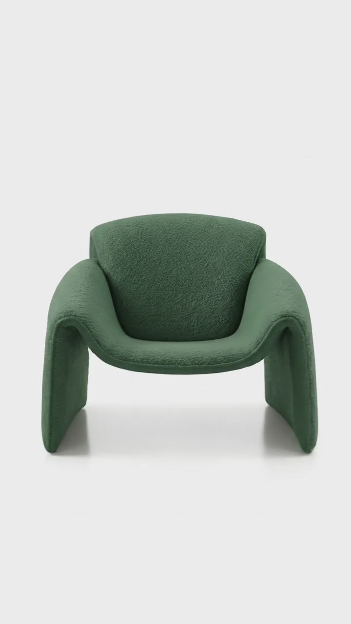 Verdant Arc Lounge Chair